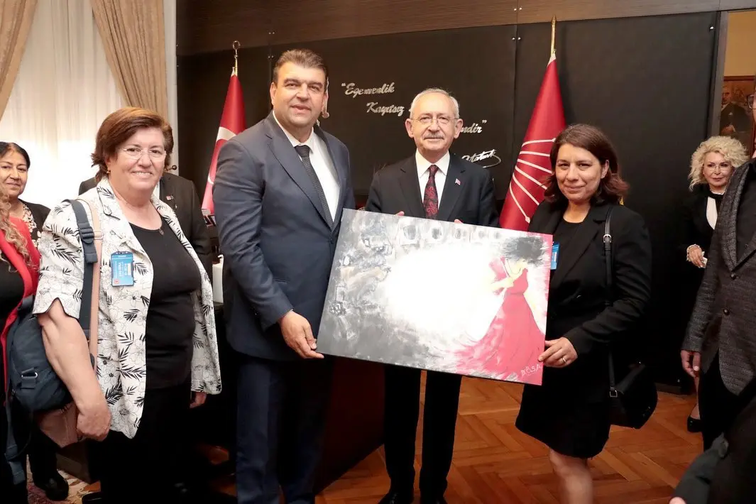 CHP Seferihisar’dan Genel Başkan Kılıçdaroğlu’na ziyaret