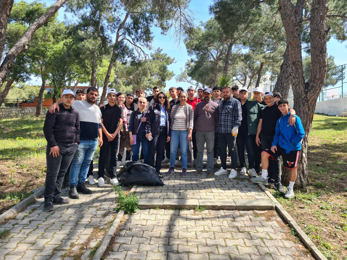 Geleceğin çevrecileri sahadaydı