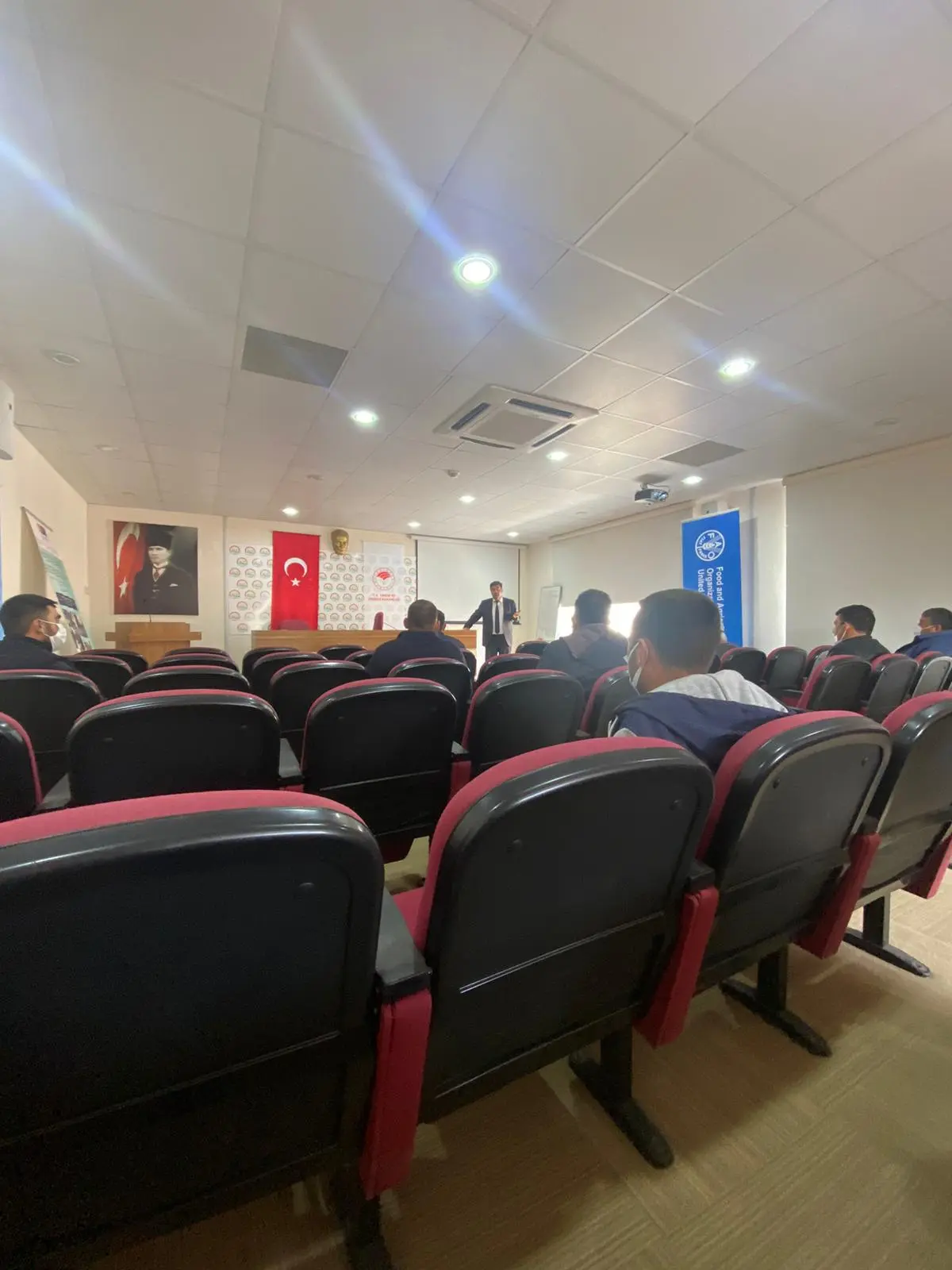 Kaymakam Aktaş ve İlçe Tarım Müdürü Gürel muhtarlarla buluştu