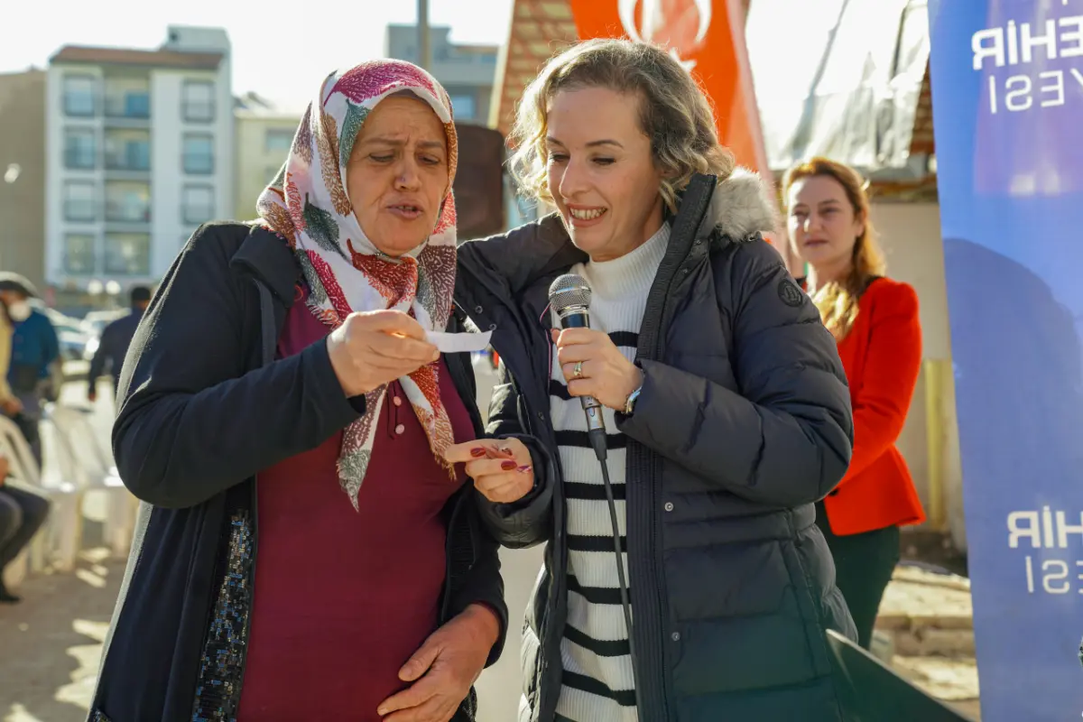 Kuralar çekildi, küçükbaş hayvanlar dağıtıldı