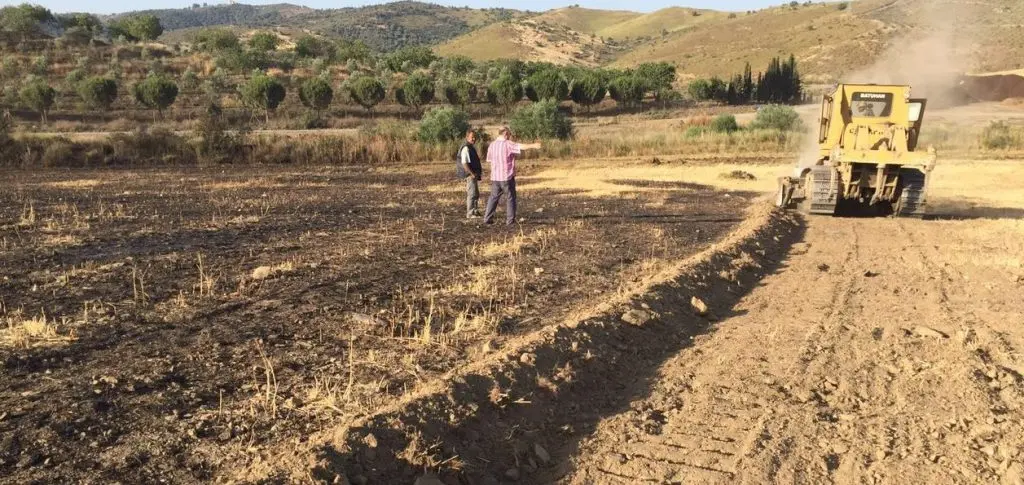 Seferihisar’ın en büyük işletmesinde korku dolu anlar