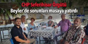 CHP Seferihisar’dan dert dinleme ziyareti