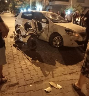 Hıdırlık Mahallesi’nde alkollü sürücü iddiası: 15 yaşındaki motosikletli ağır yaralandı