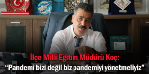 İlçe Milli Eğitim Müdürü’nden ‘nüfus artışı’ uyarısı