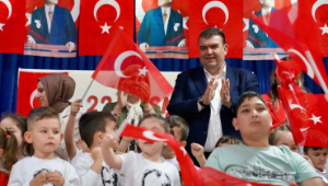 Masal Evi öğrencilerinden 23 Nisan gösterisi