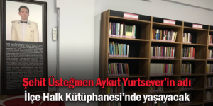 Seferihisar’ın ilk kütüphanesi açıldı