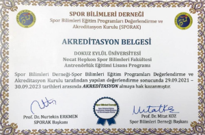 Spor  Bilimleri Fakültesi’ne prestijli akreditasyon