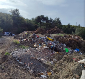 Urla’da vahşi çöp depolamaya 3,7 milyon TL ceza